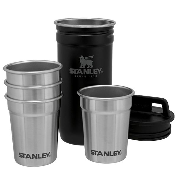 Läs mer om Stanley - Adventure Shotglas 59 Ml 4-Pack Svart