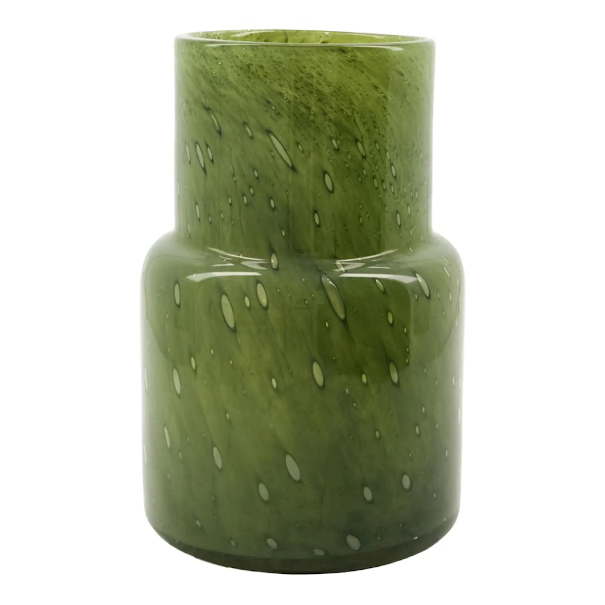 House Doctor Bole vase 25,5 cm mørkegrønn