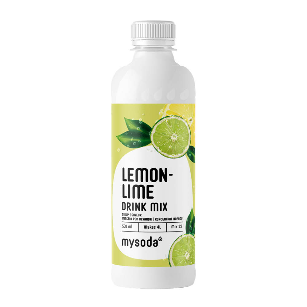 MySoda – Drinkmix Citron & Lime 500 ml