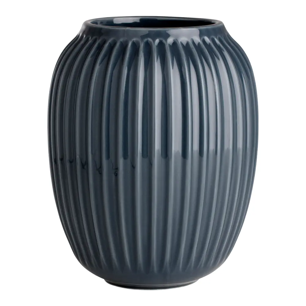 Hammershøi vase 20 cm antrasitt
