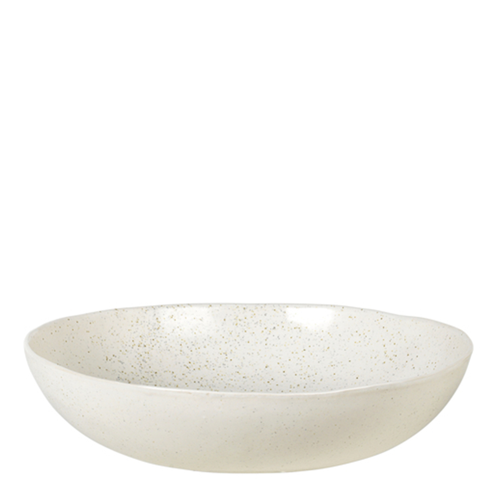 Broste Copenhagen – Nordic Vanilla Serveringsskål 34 cm Cream