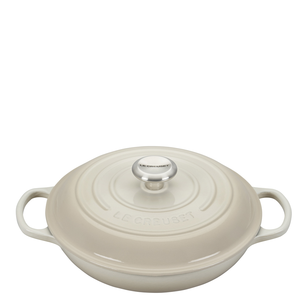 Le Creuset – Signature Buffégryta 30 cm Meringue