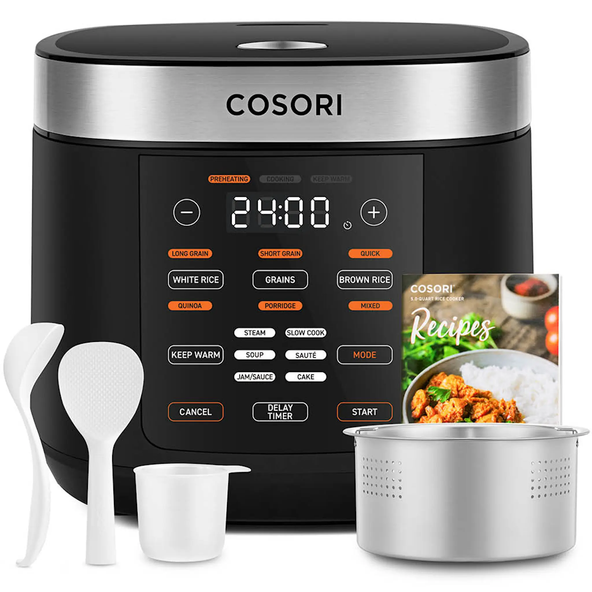 Cosori Cosori Multi-Cooker 5 L Musta