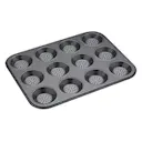 Crusty Bake Muffinsform för 12 muffins 6x2 cm