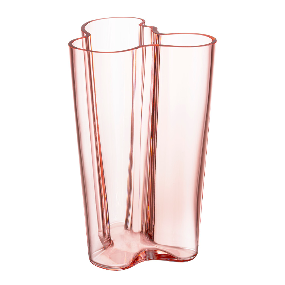 iittala – Alvar Aalto Vas 25 cm Laxrosa