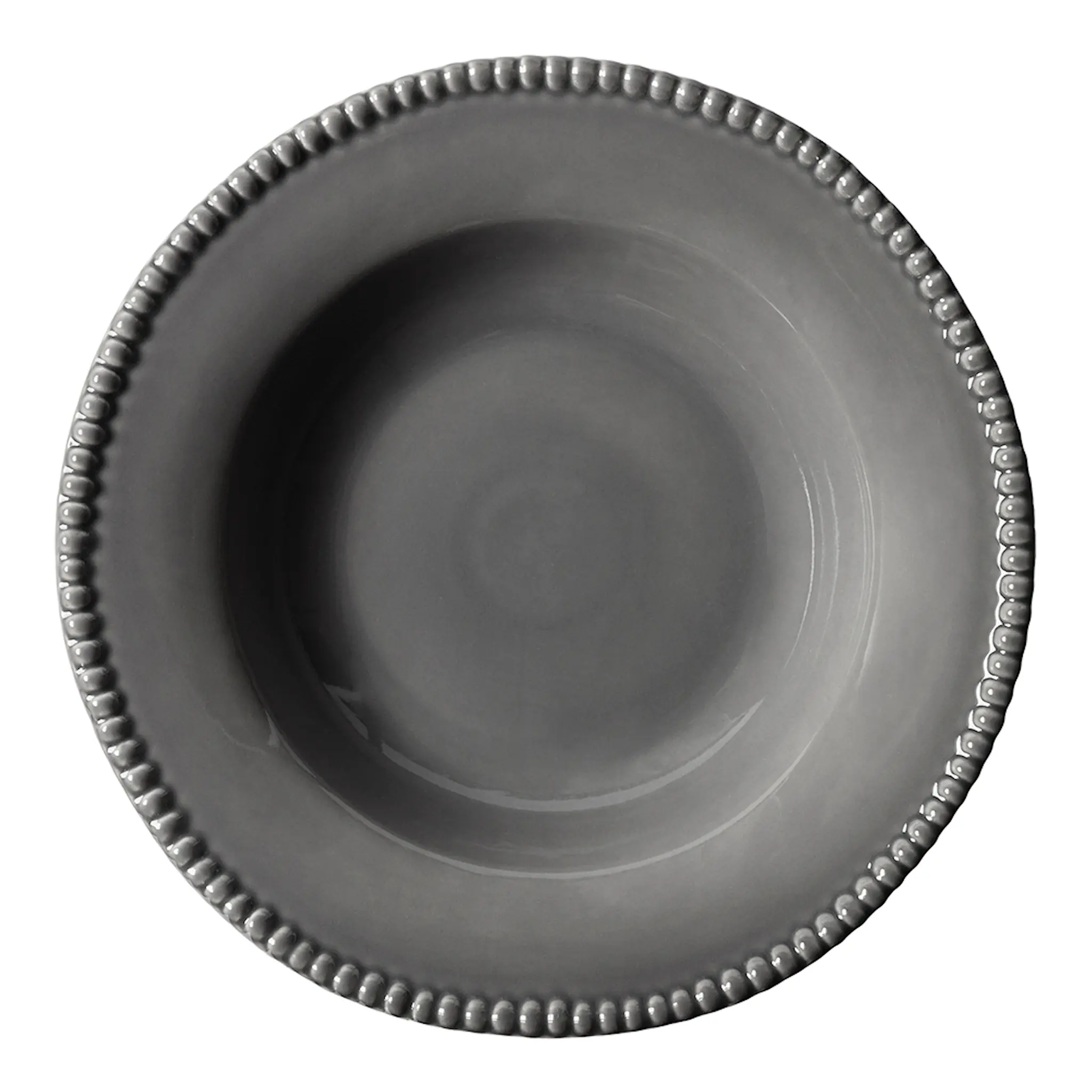 PotteryJo Daria serveringsskål 35 cm clean grey