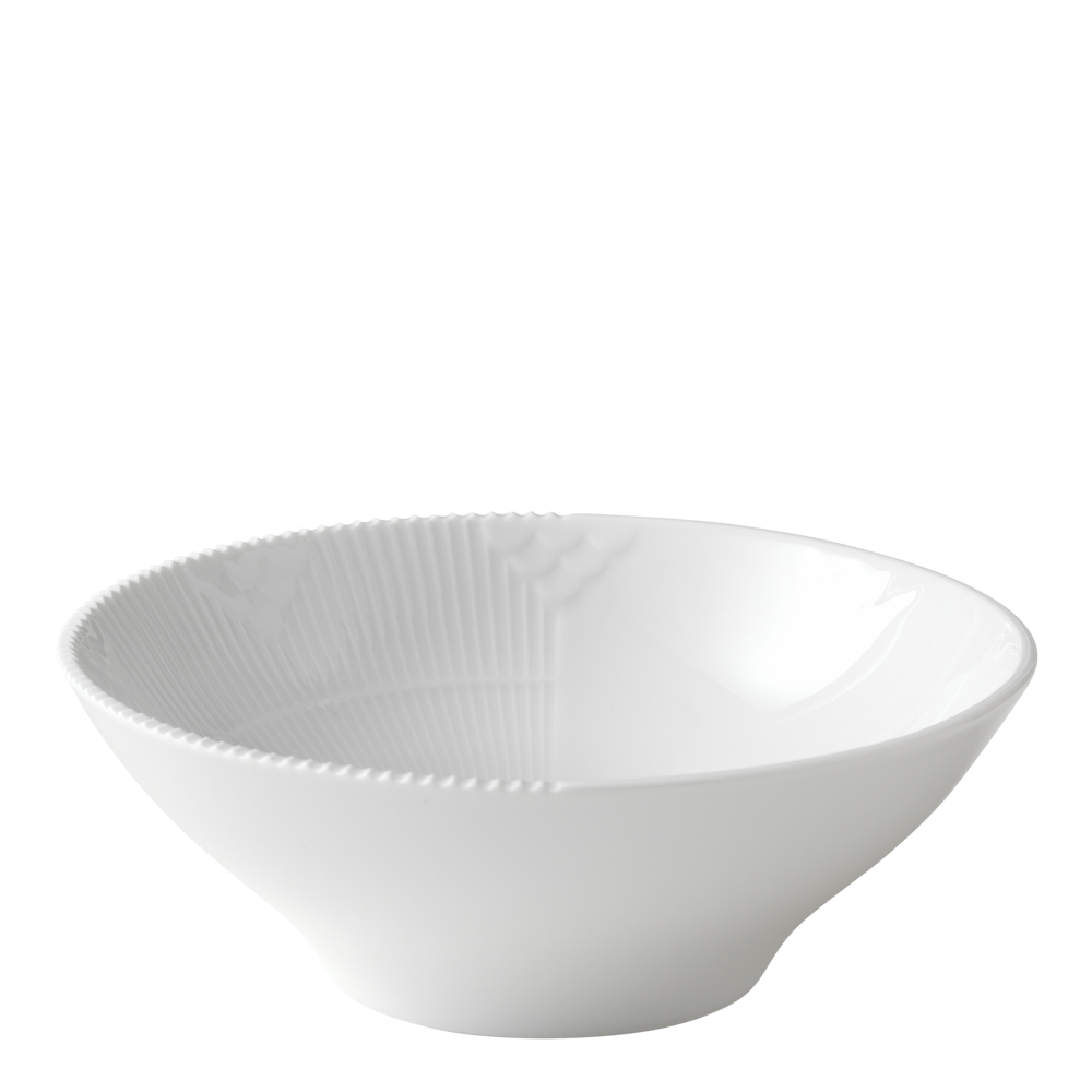 Royal Copenhagen – White Elements Skål 18 cm 78 cl