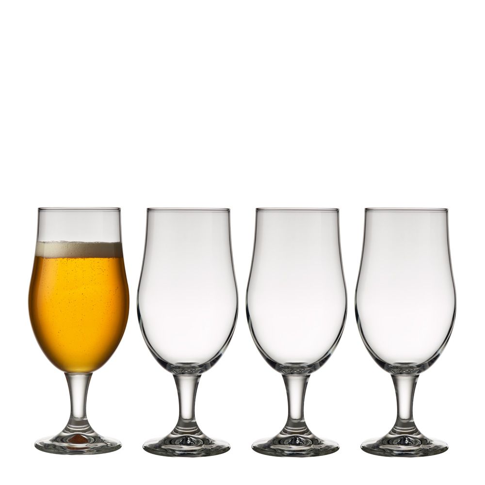 Lyngby Glas – Juvel Ölglas 49 cl 4-pack