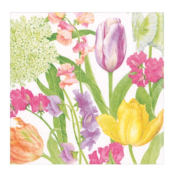 Spring Flower Show servett 33x33 cm 20-pack multi