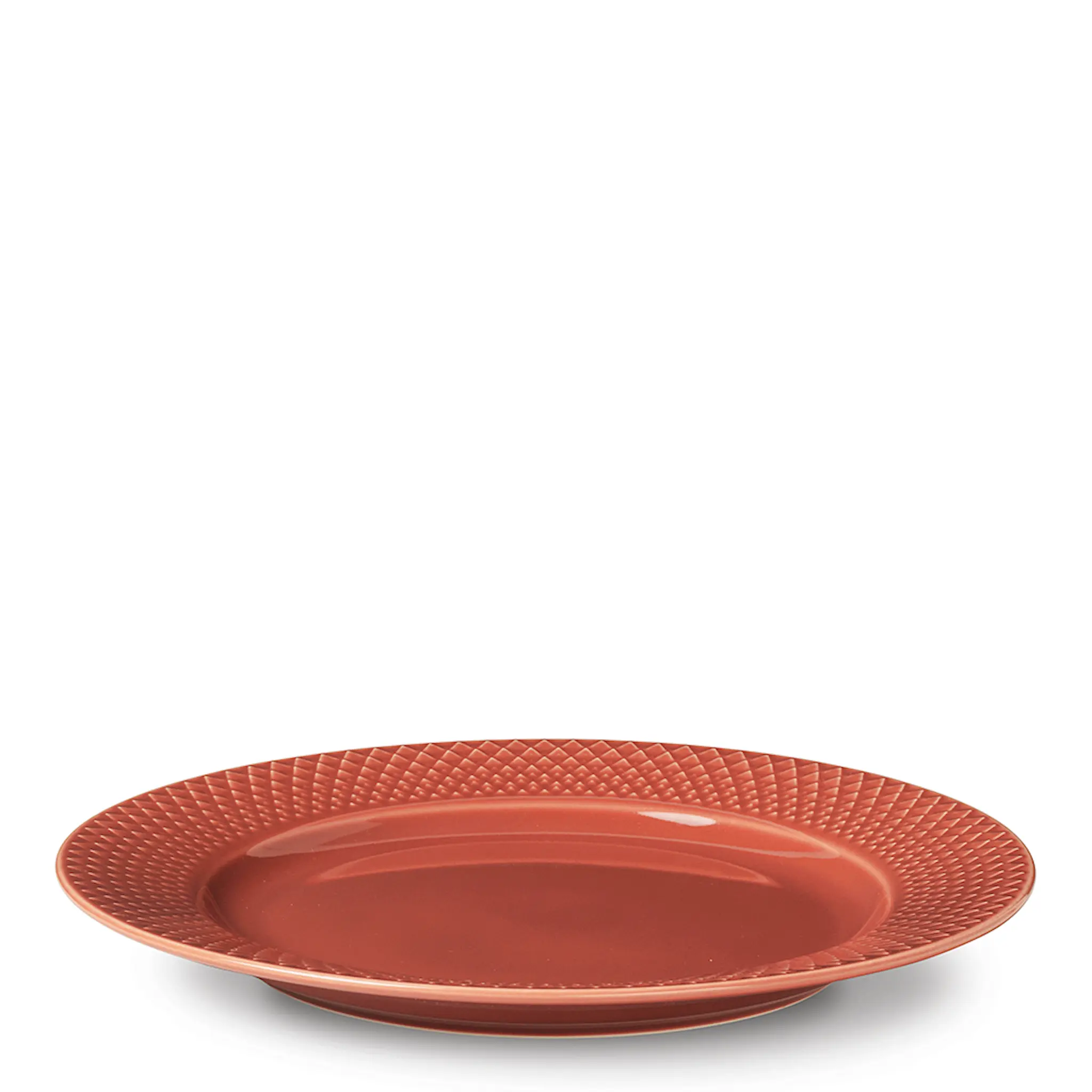 Lyngby Porcelæn Rhombe Color lunsjtallerken 23 cm