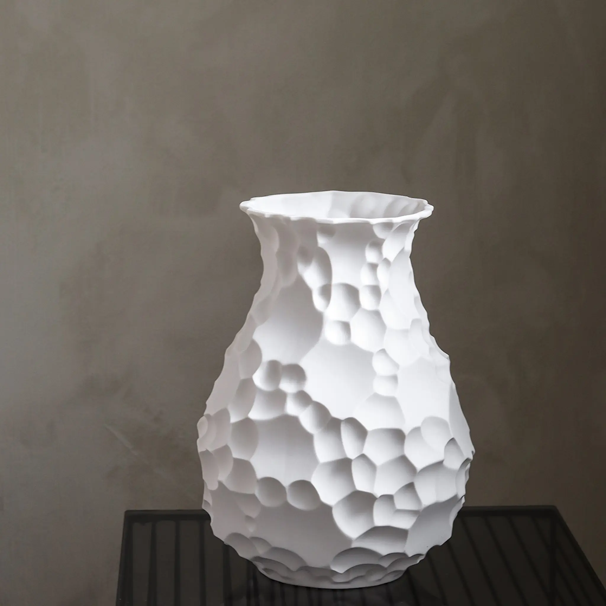 Stiernholm Moon vase 30,5 cm hvit