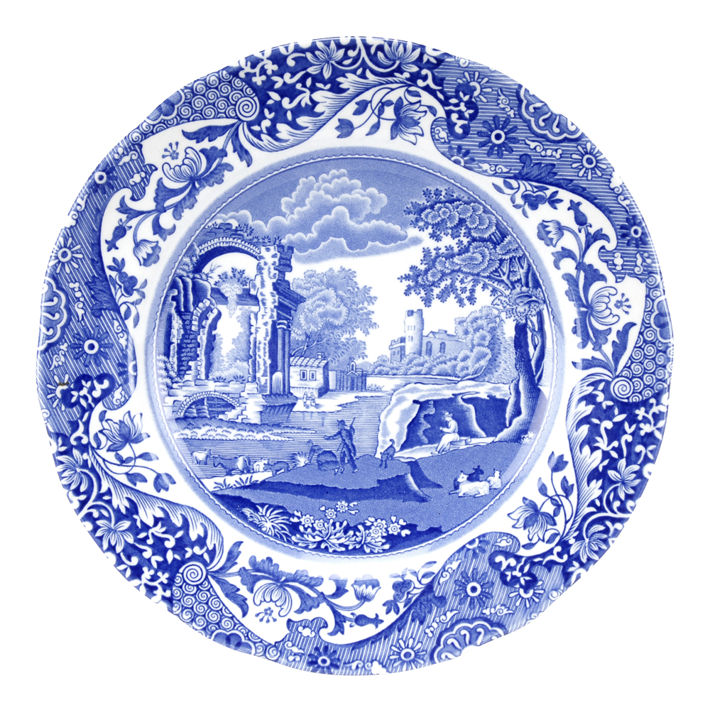 Spode – Blue Italian Assiett  20 cm