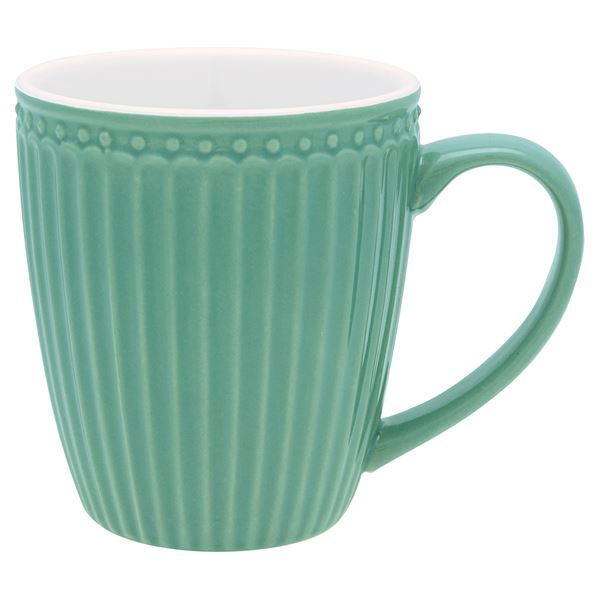 GreenGate – Everyday Alice mugg 40 cl dusty green