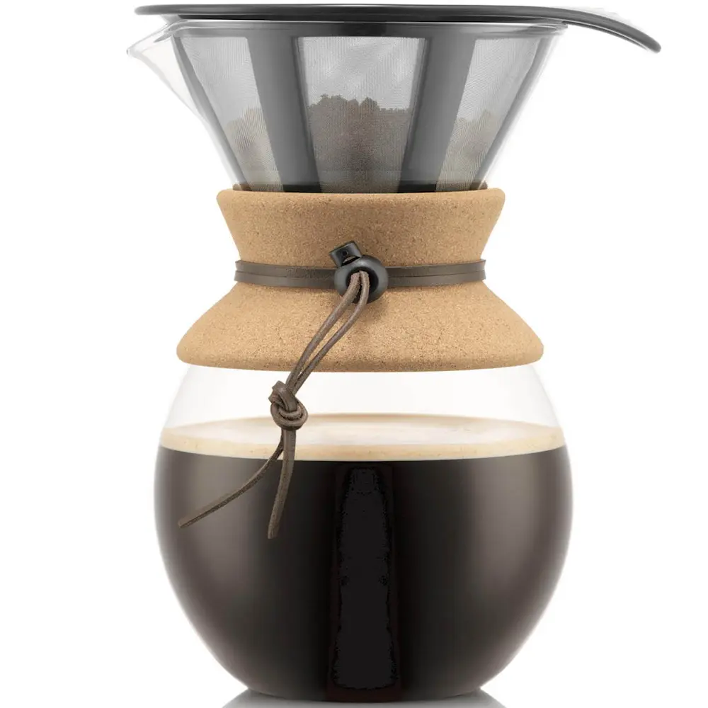 Pour Over kaffebrygger 1,5L/12 kopper klar