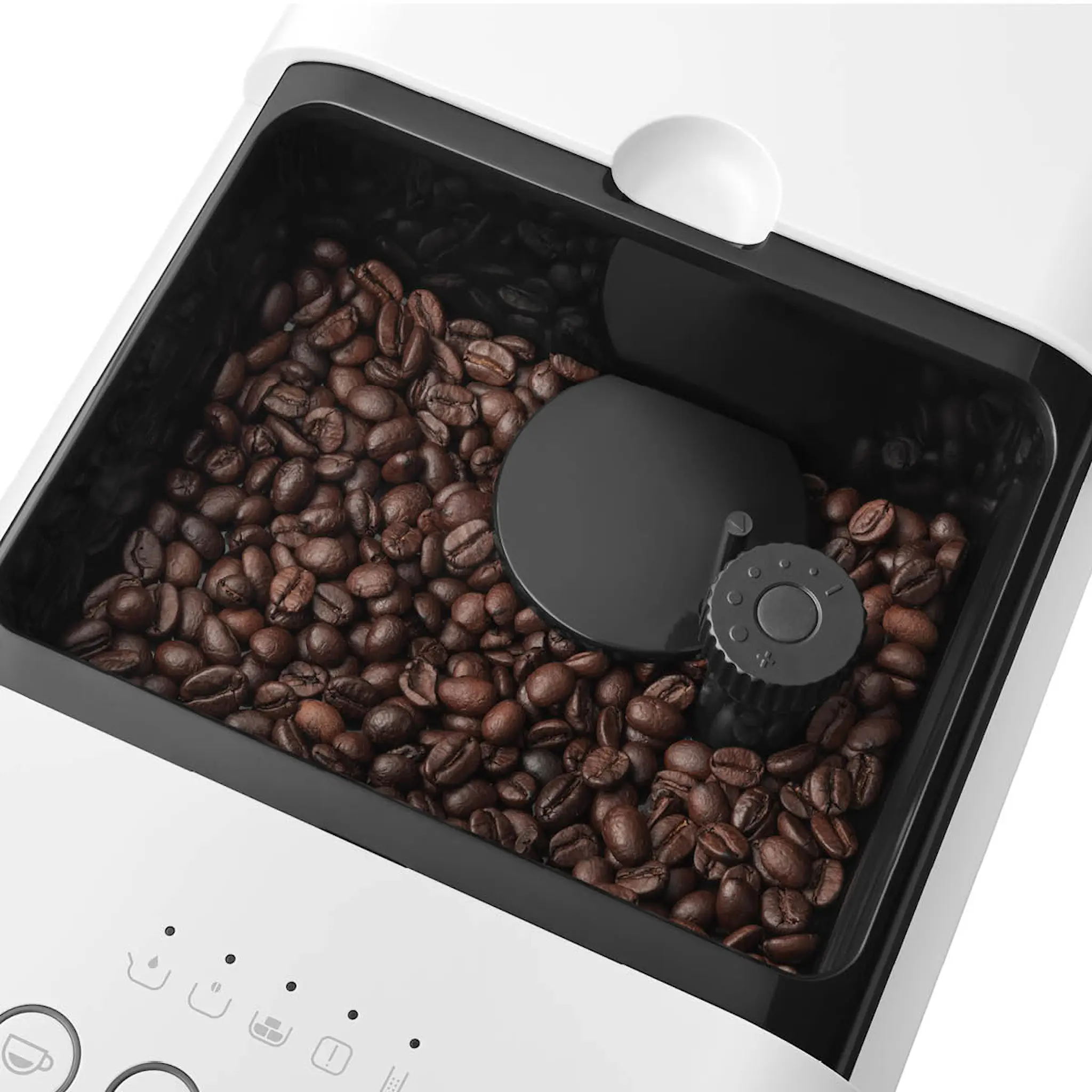 SMEG Smeg 50's Style Helautomatisk Kaffemaskin Vit