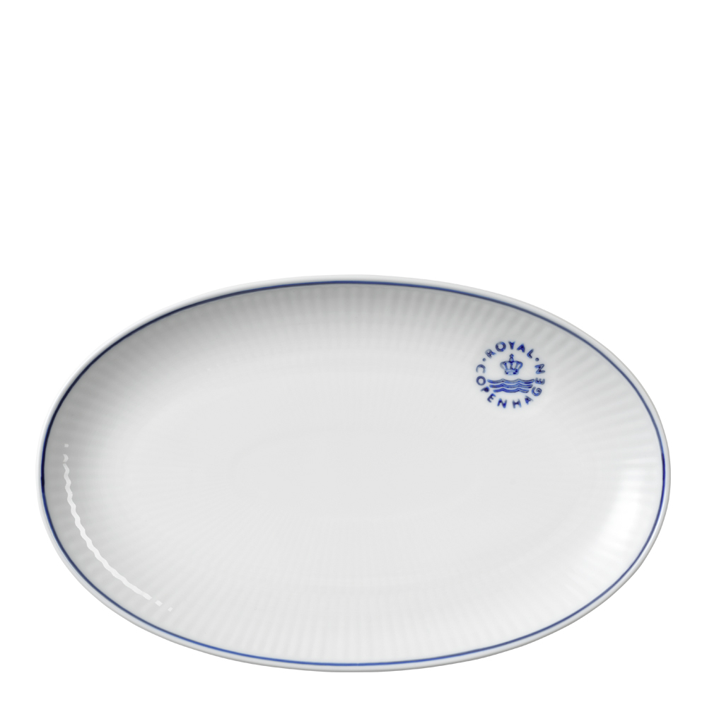 Royal Copenhagen – Blueline Fat oval 23,5 cm