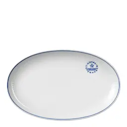 Royal Copenhagen Blueline oval asjett 23 cm