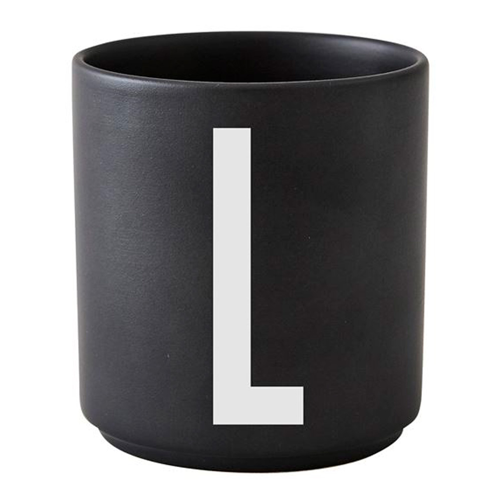 Design Letters – Mugg 25 cl L Svart