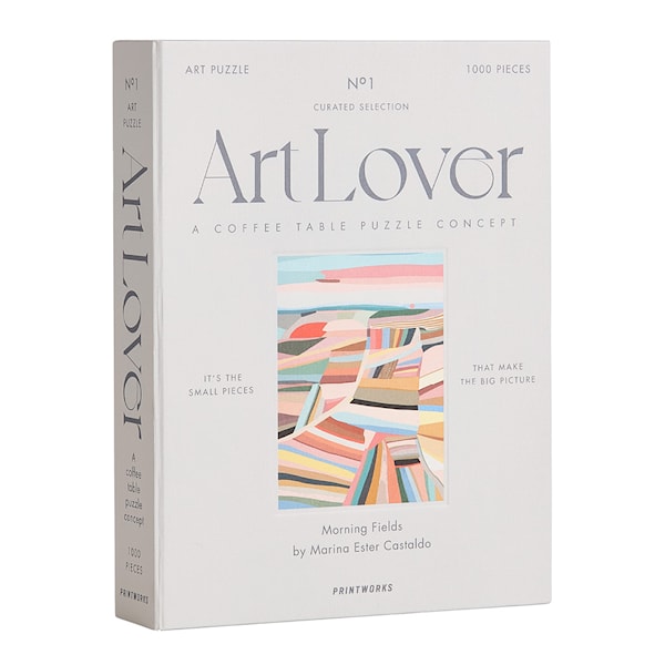 Art Lover Book pussel morning fields 1000