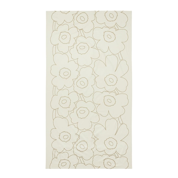 Piirto Unikko duk 250 cm beige/guld