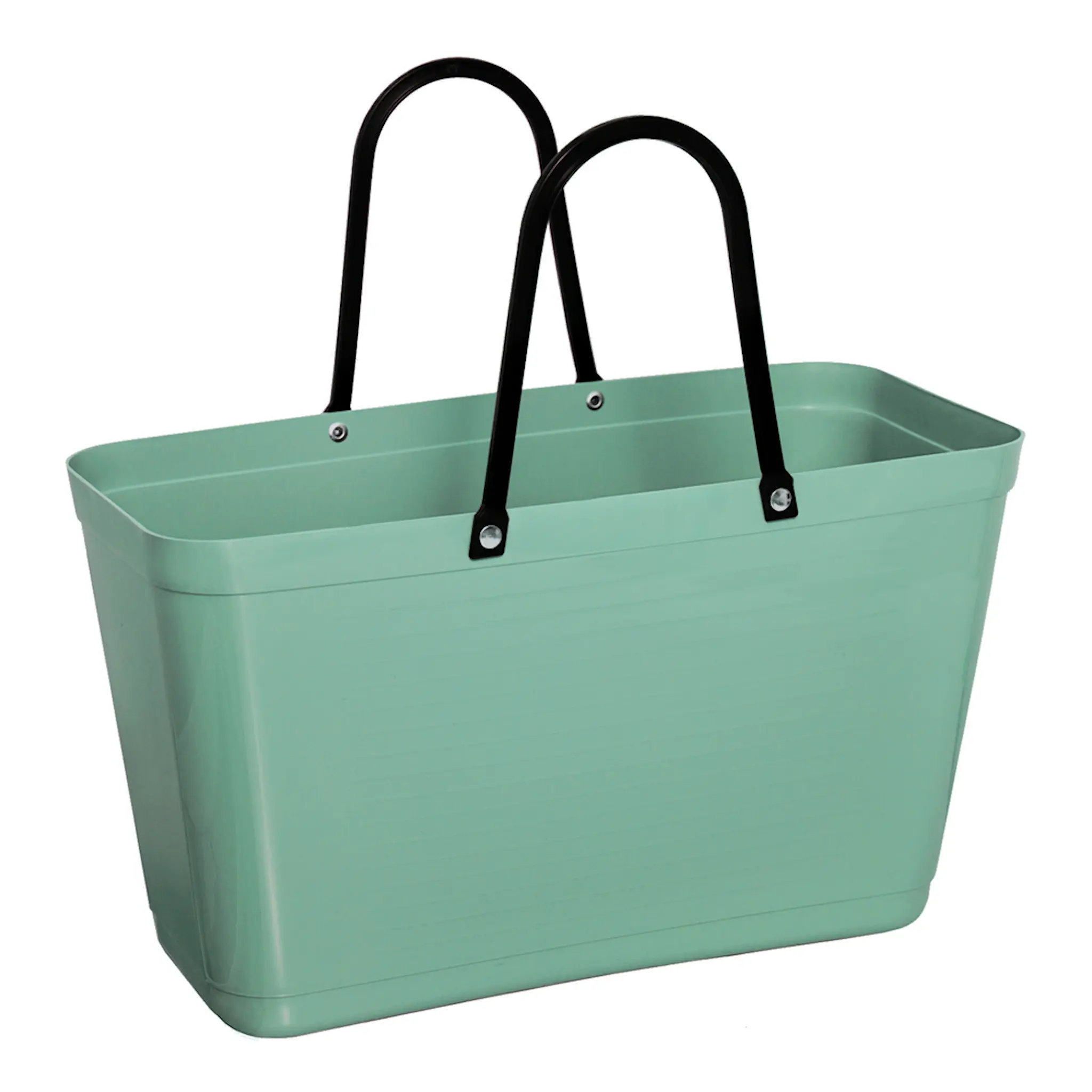 Hinza Green Plastic väska stor 15 L olivgrön