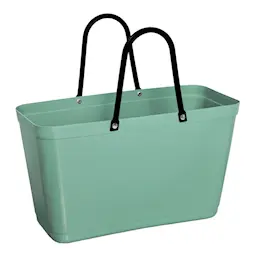 Hinza Green Plastic väska stor 15 L olivgrön