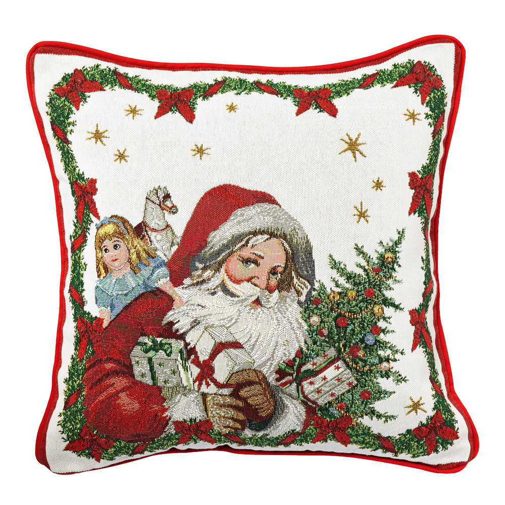 Läs mer om Villeroy & Boch - Toys Fantasy Gobelin kudde tomte 45x45 cm