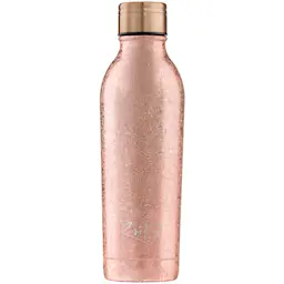 Root7 Medium drikkeflaske 0,5L Rose Gold Sparkle