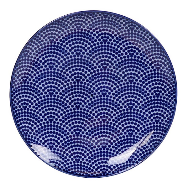 Nippon Blue Tallrik 16 cm Dots