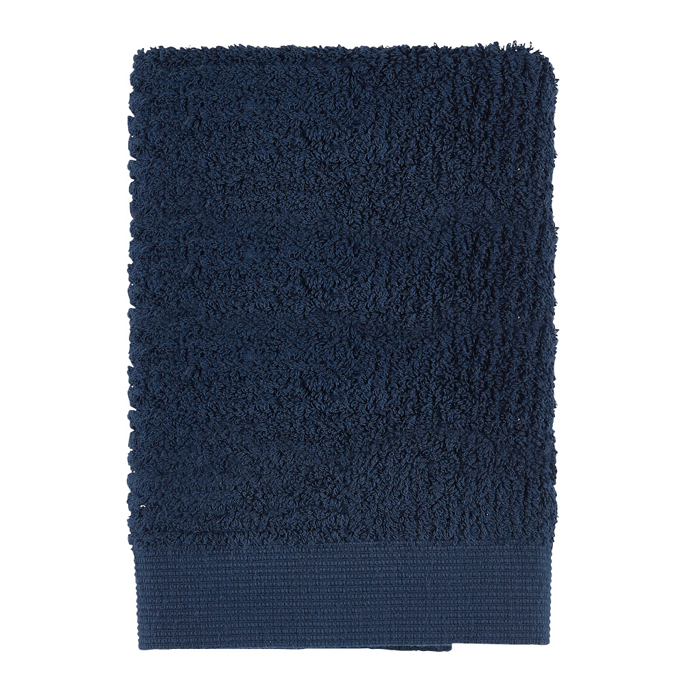 Läs mer om Zone - Classic handduk 50x70 cm dark blue