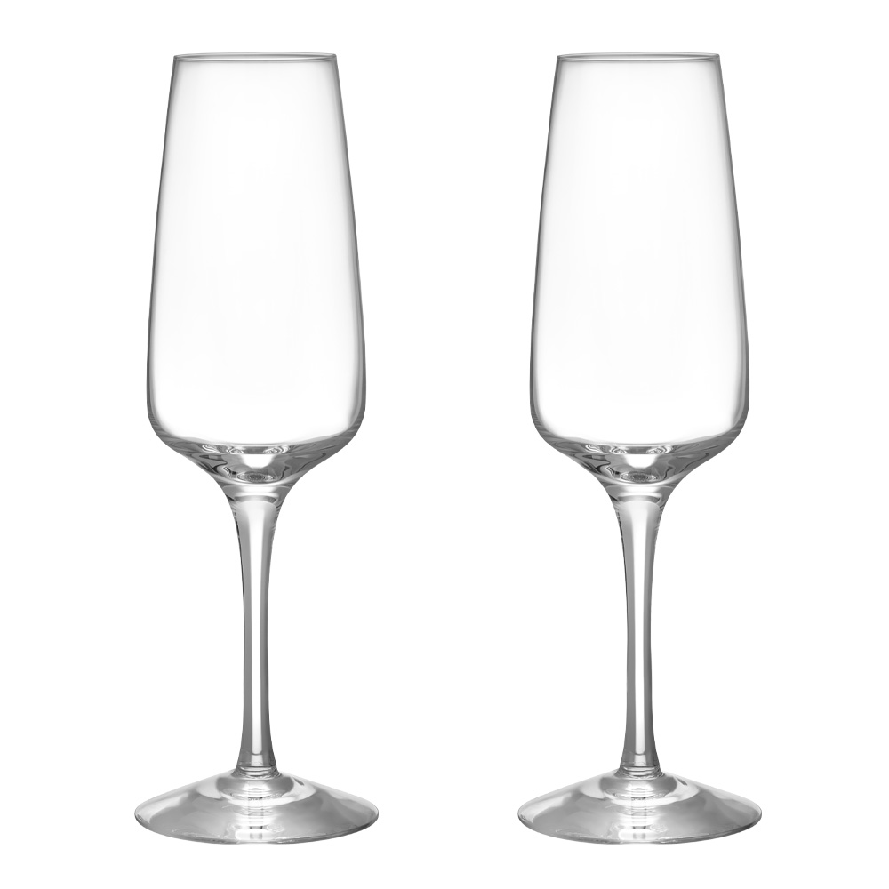 Orrefors - Pulse Champagneglas 28 cl 2-pack