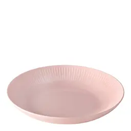 Aida Relief Syvä lautanen 22 cm Vaaleanpunainen