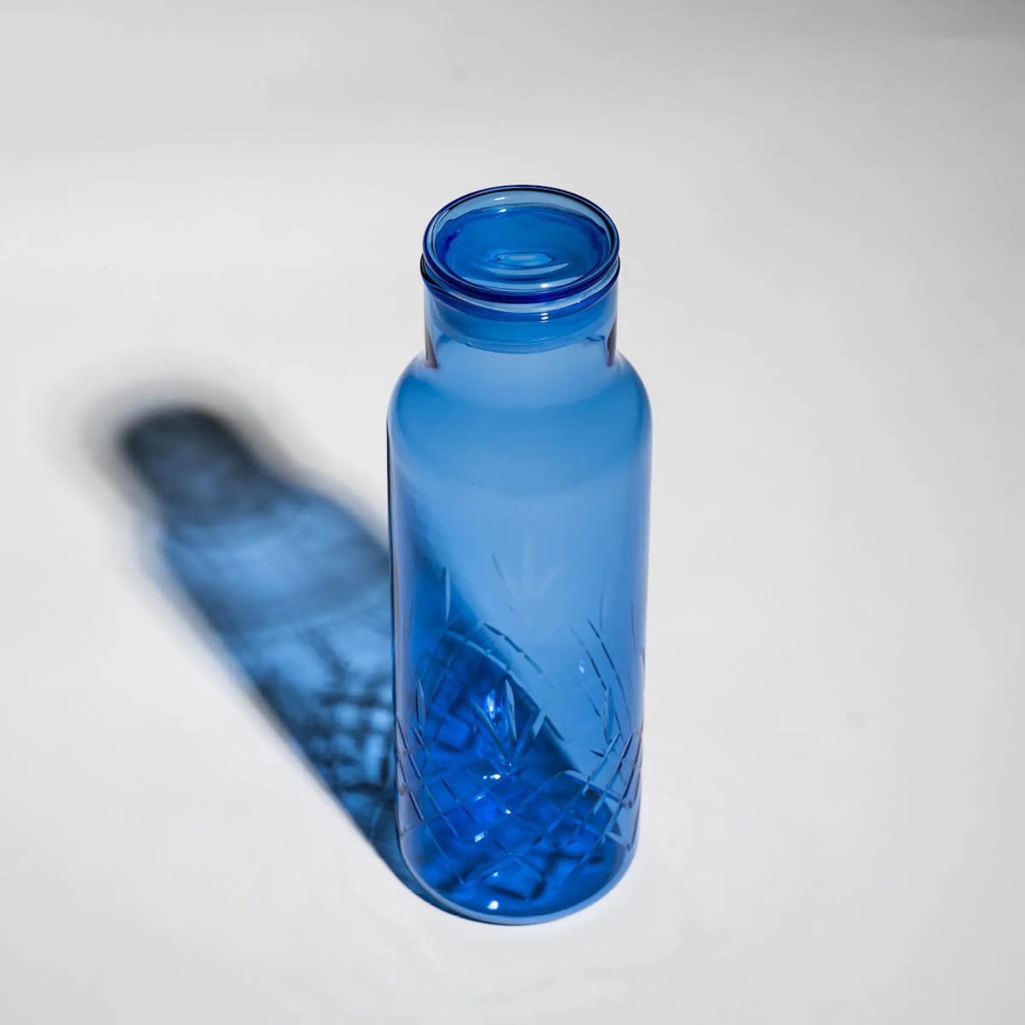 Frederik Bagger Crispy Bottle Large Karaffel 1 l Blue
