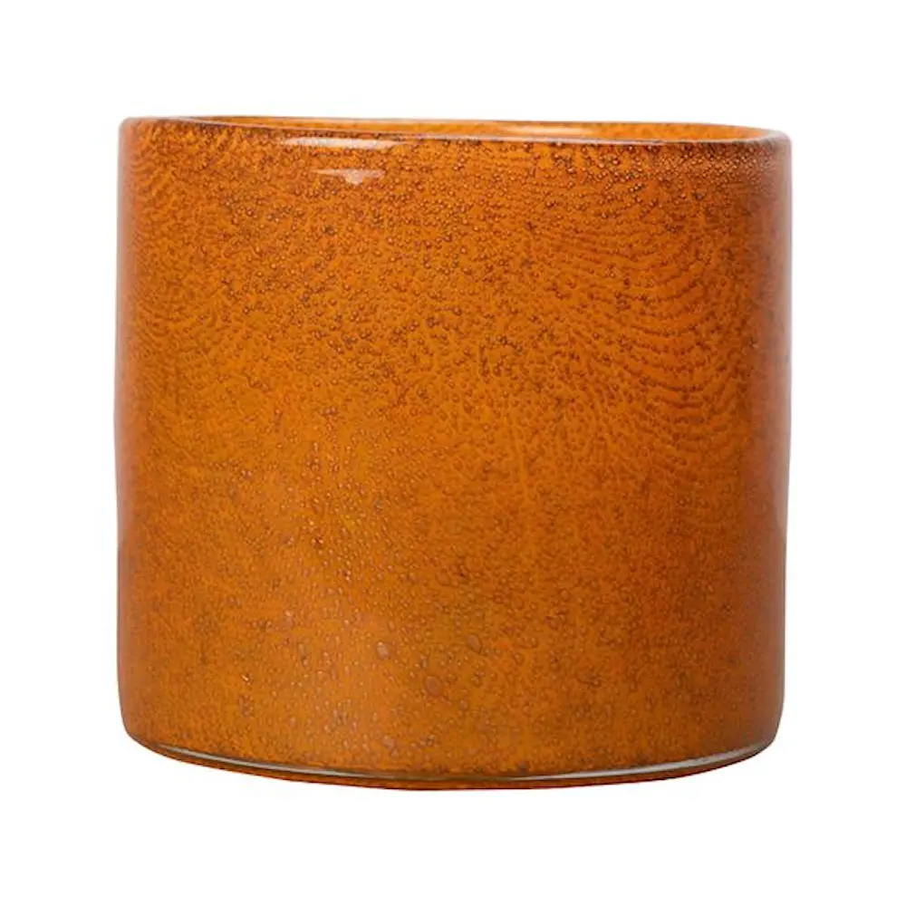 Calore vase/lyslykt M 15 cm orange