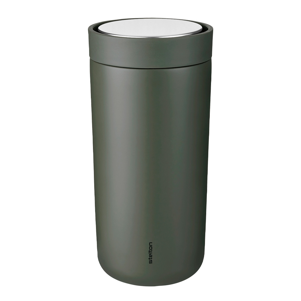 Stelton - To Go Click Mugg 0,4 L Soft Dark Forest