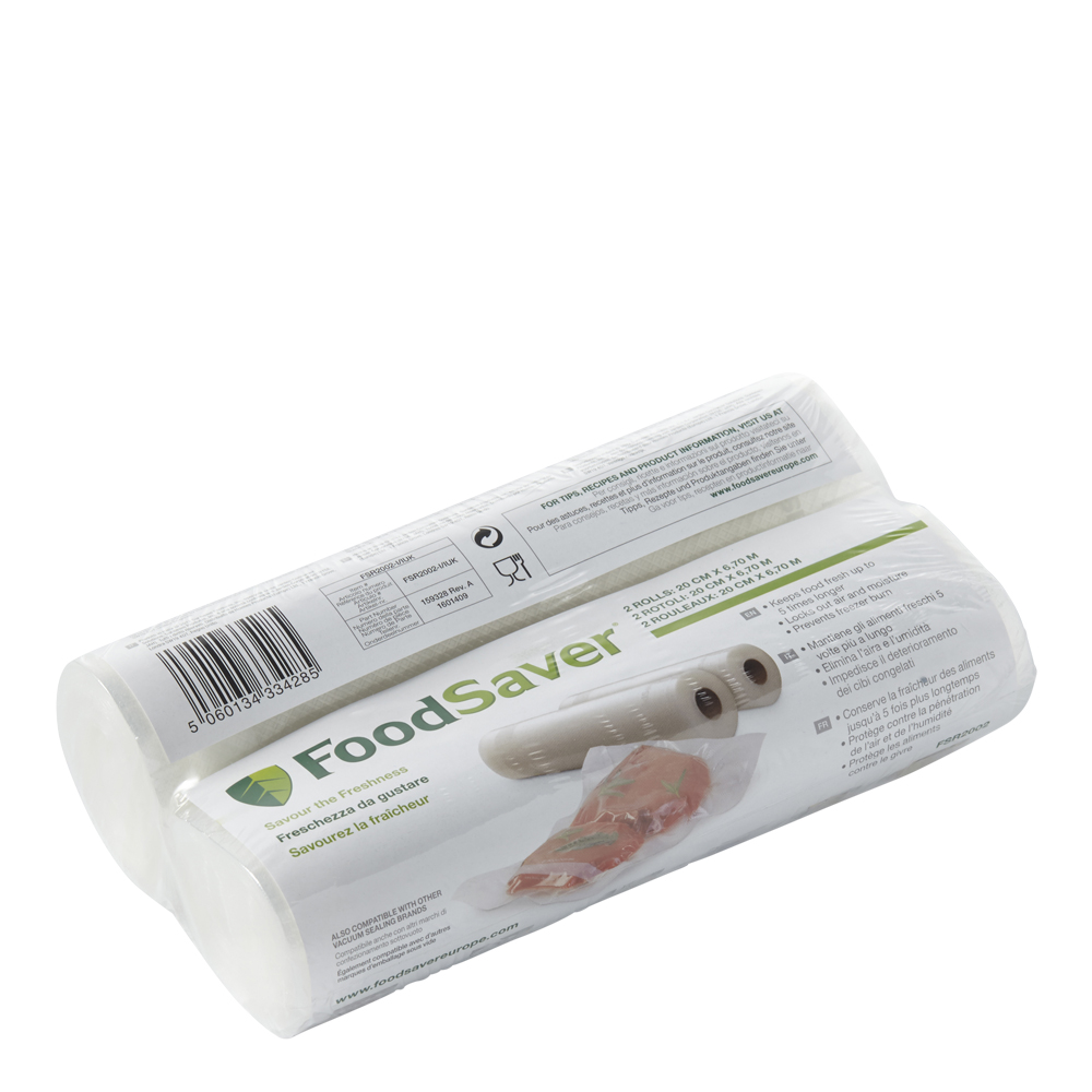 Foodsaver - Rulle 20 cm FSR2002 2-pack