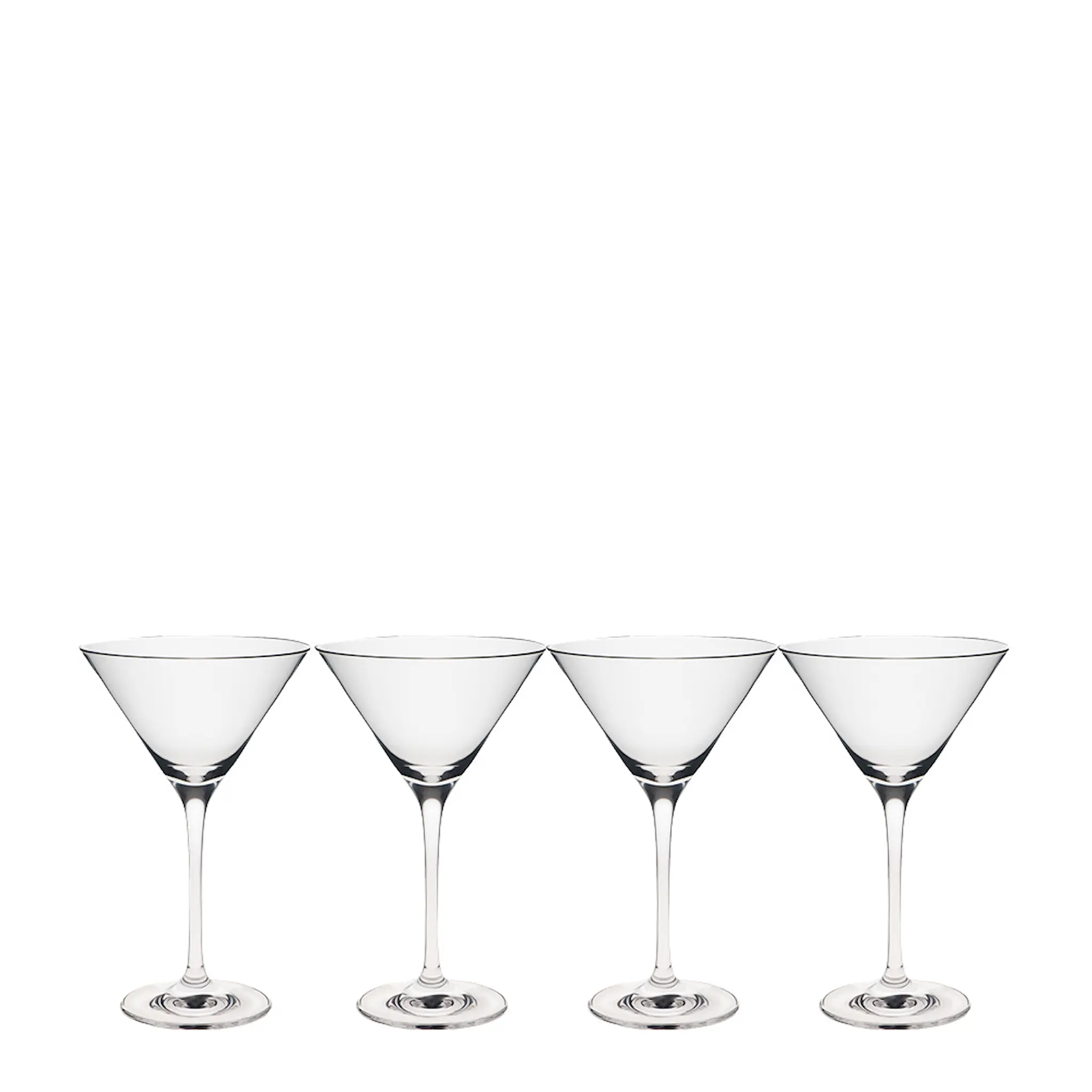 Modern House Night Event Martiniglas 4-pack 21 cl Klar