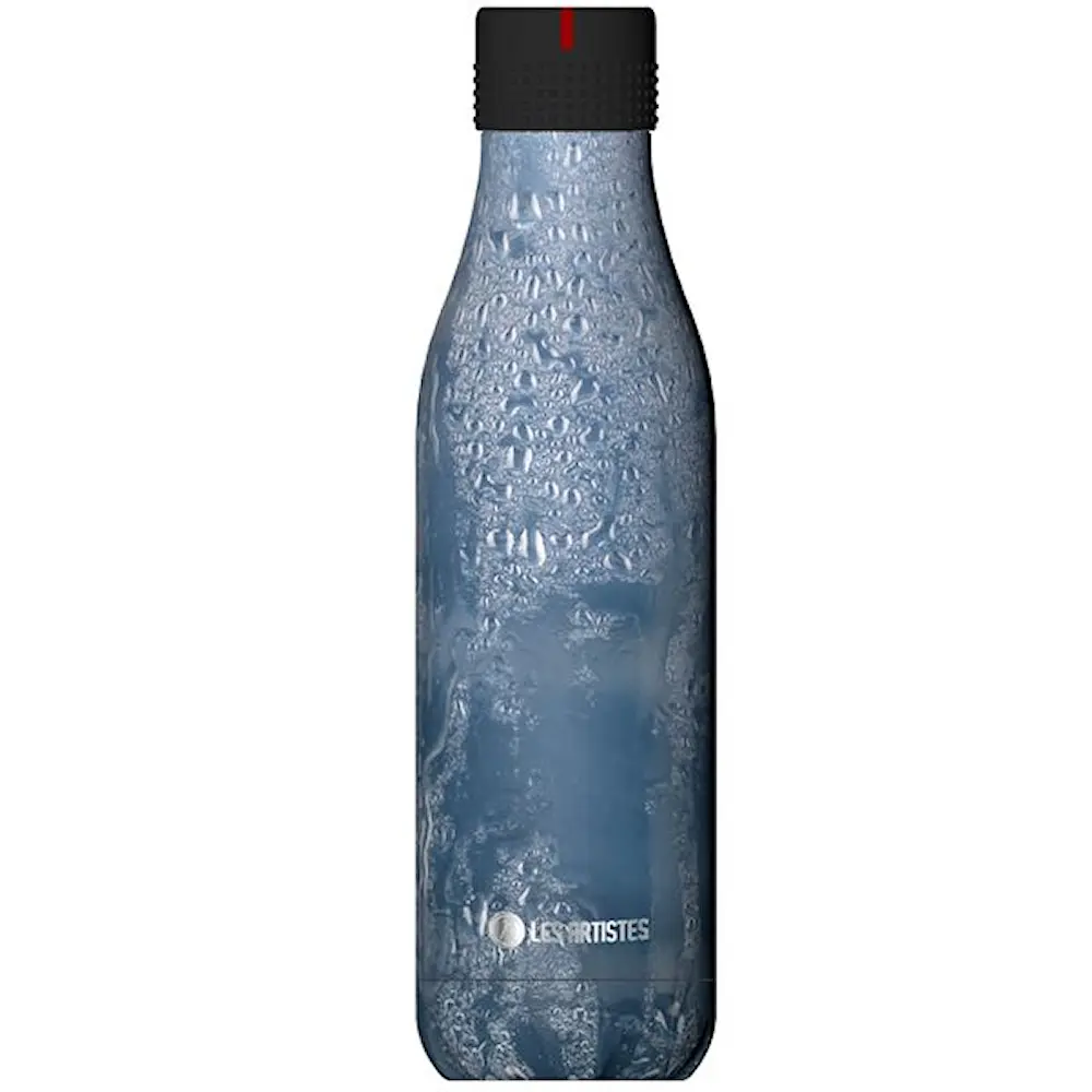 Bottle Up Design termoflaske 0,5L grå/blå