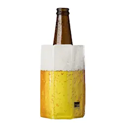 Vacu Vin Active Cooler ølkjøler hvit/gul