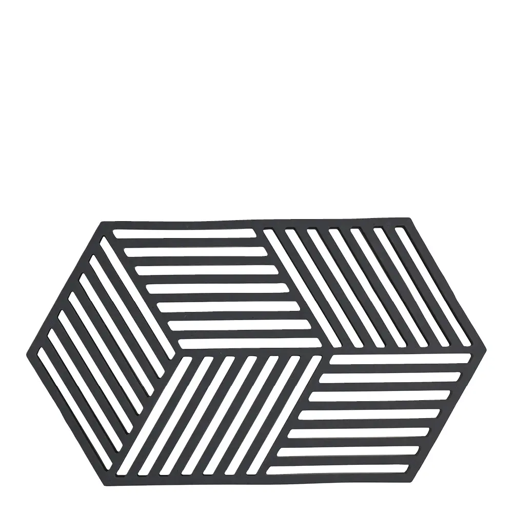 Hexagon Pannunalunen 24 cm Black