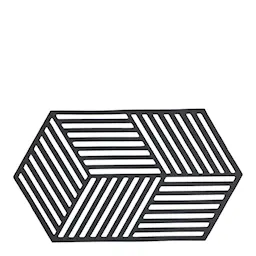 Zone Hexagon Pannunalunen 24 cm Black