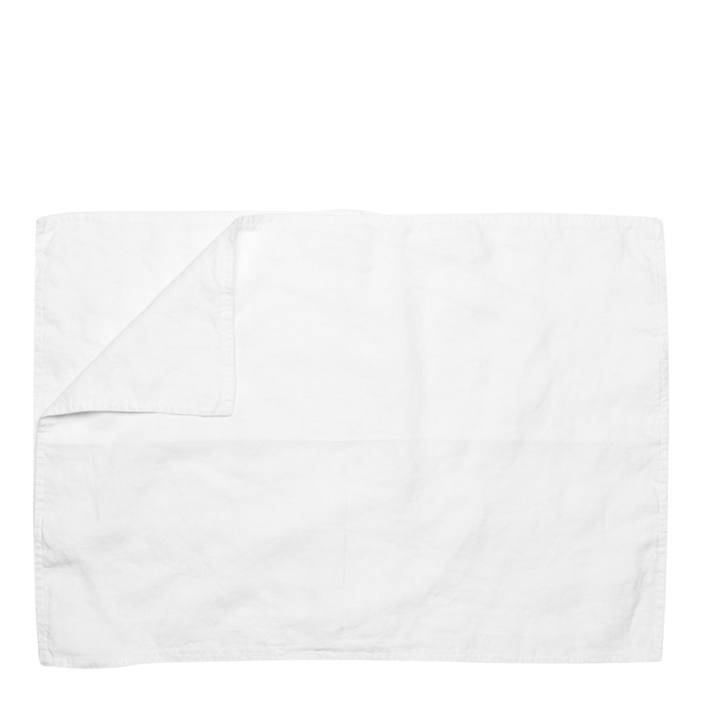 Tell Me More - Bordstablett Linne 35x50 cm Bleached White