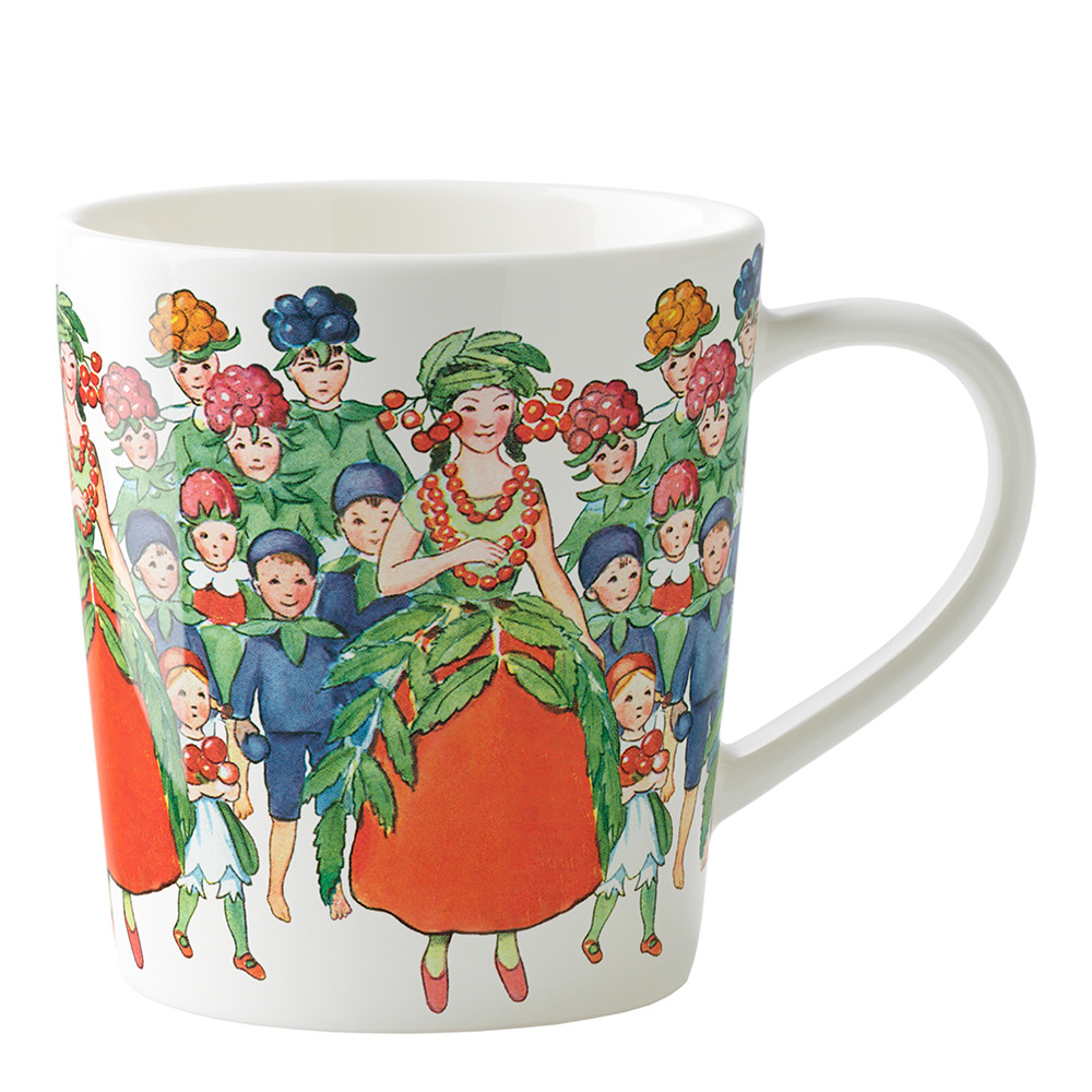 Design House Stockholm – Elsa Beskow August mugg med handtag  40 cl vit