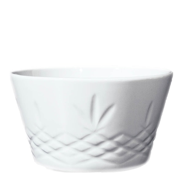 Crispy Porcelain Skål 2 50 cl Vit