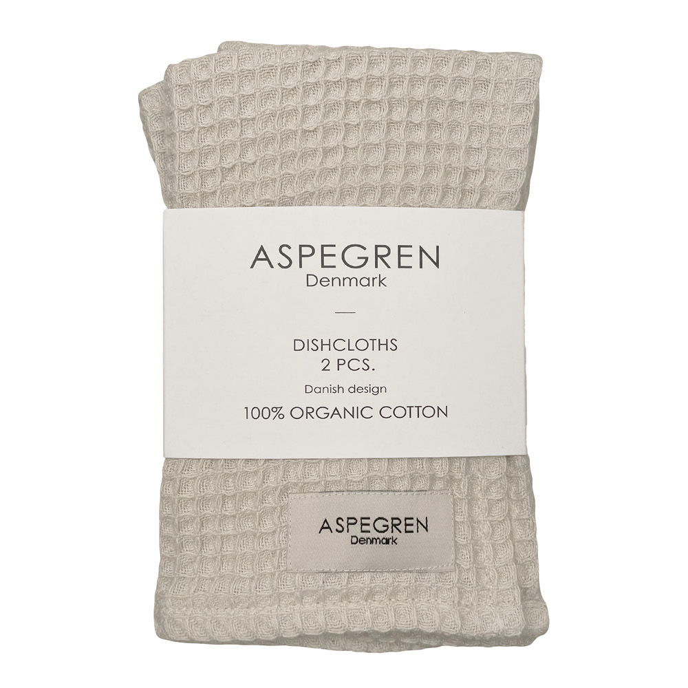 Aspegren - North Tiskirätti 30x35 cm 2 kpl Light Beige