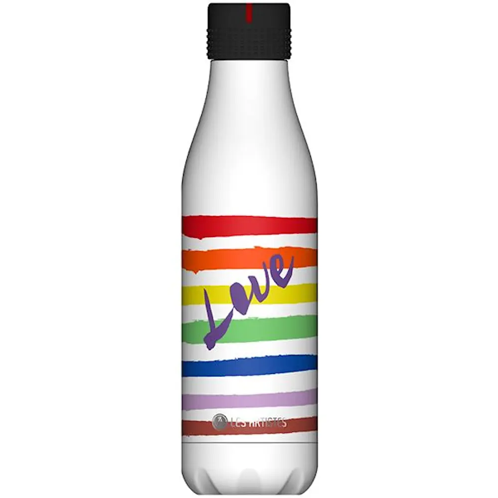 Bottle Up Design termoflaske 0,5L regnbue