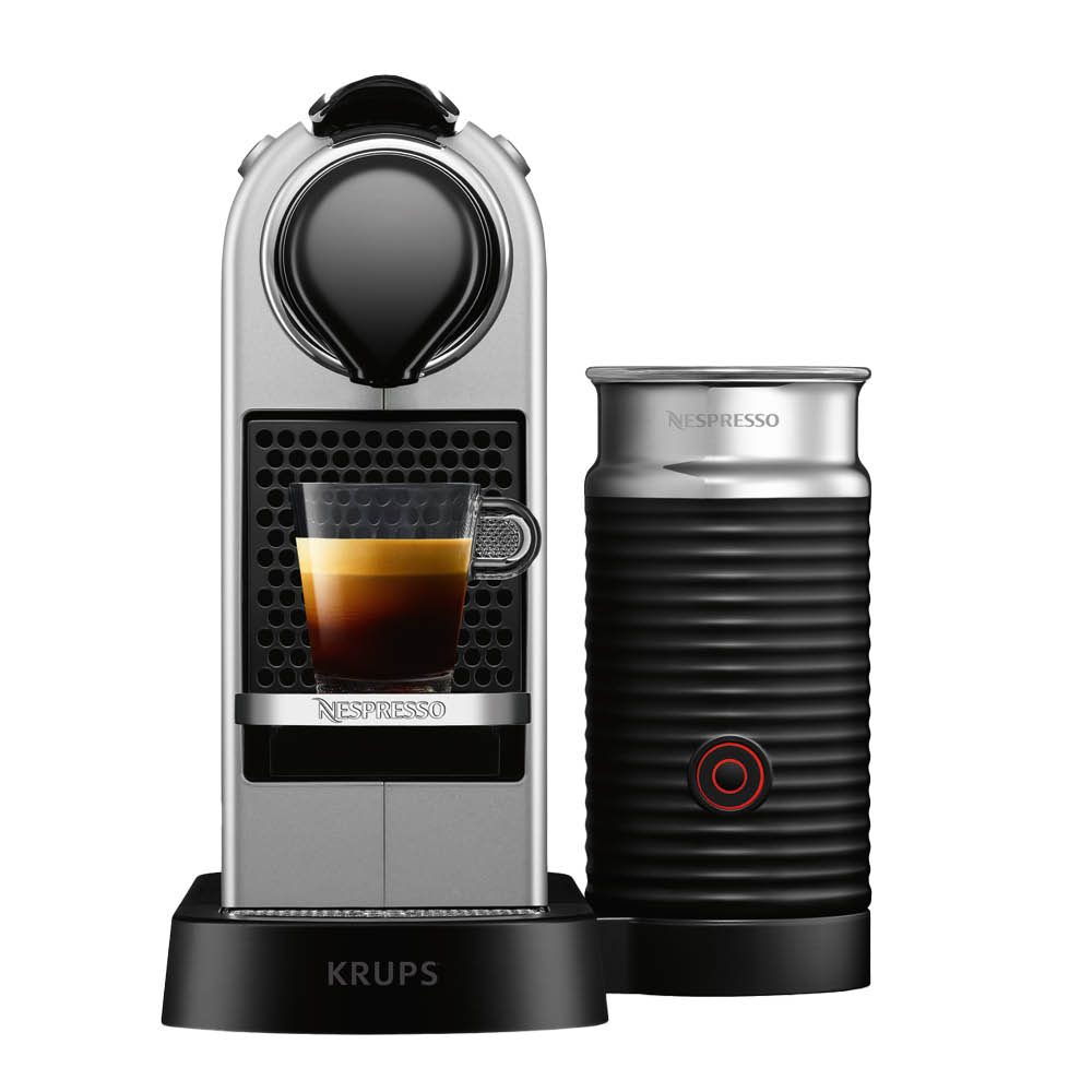 Nespresso – Nespresso CitiZ and Milk Maskin 1 L Silver