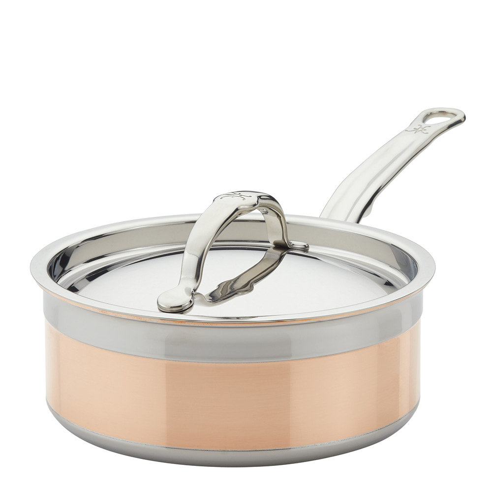 Hestan – Copperbond Kastrull med lock 1,9 L Koppar