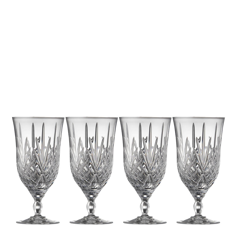 Lyngby Glas – Melodia Ölglas 40 cl 4-pack Klar