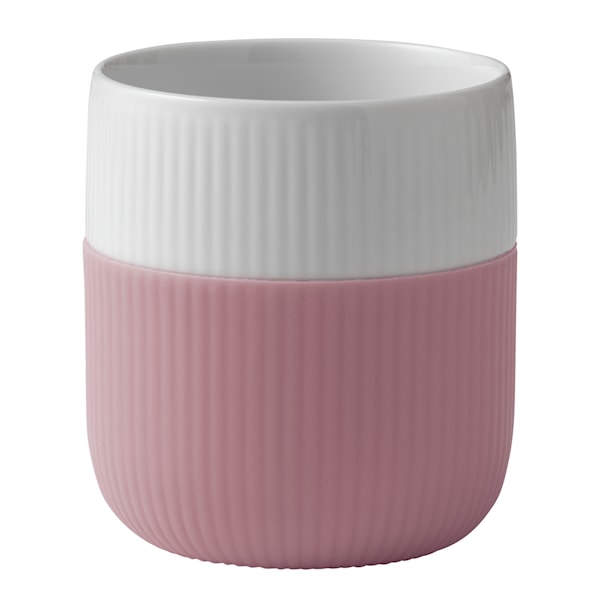 Fluted Contrast Mugg 33 cl Ros